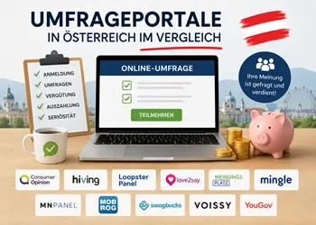 Umfrageportale in &Ouml;sterreich im Vergleich