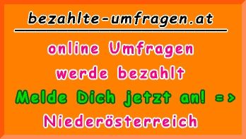 bezahlte Umfragen in Niederösterreich